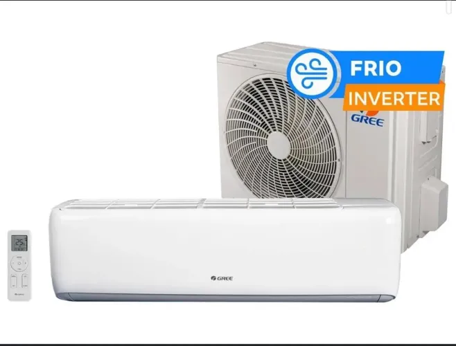 ar condicionado 9000 btu, tem nota é novo