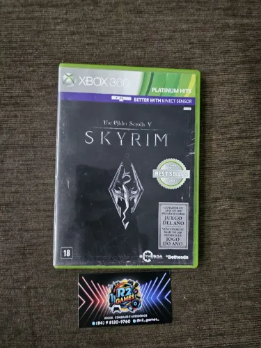 SKYRIM (XBOX 360) JOGO 