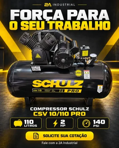 Compressor schulz CSV10PRO 110LT
