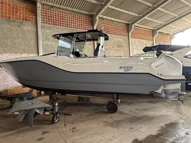 Seatch 320 cc Zero x2 Mercury V8 250 HP DTS ñ Victory Fishing Cabrasmar Senda 