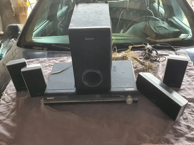 Home theater antigo Sony