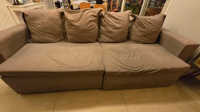 Sofá reclinável e retrátil - 2,60 m