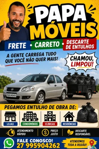 PAPA MÓVEIS EM TODA GRANDE VITÓRIA!