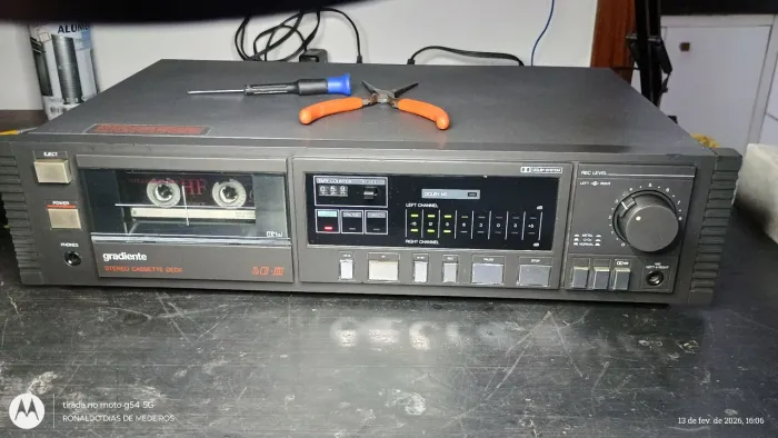 Tape Deack esotech sd2 ( não apaga GRAVAÇÕES)