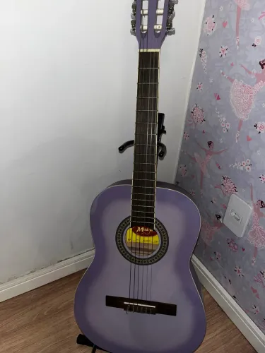 Violão lilás seminovo