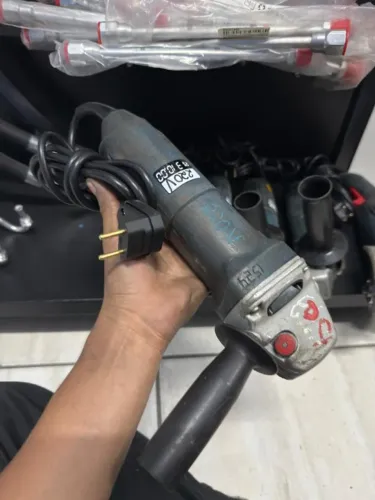 ESMERILHADEIRA GWS 8-115 BOSCH 220V USADA/REVISADA