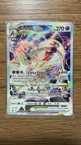 Deoxys V-Astro #GG46 Galeria de Galar - Condição NM