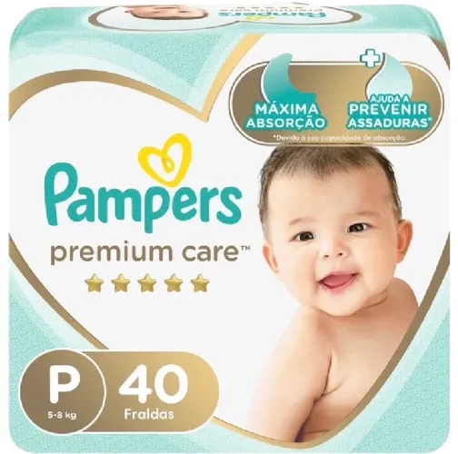 Fralda Pampers Premium Care NOVA
