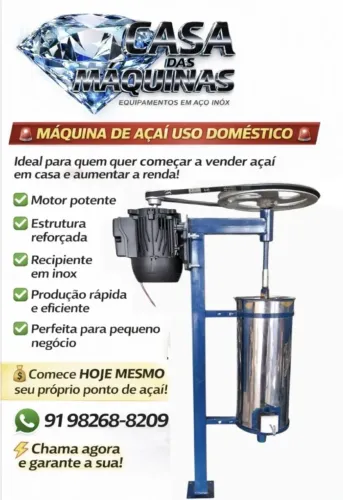Maquina de açaí Doméstica 