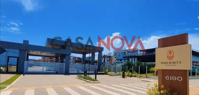 Apartamento com frente mar na Aruana