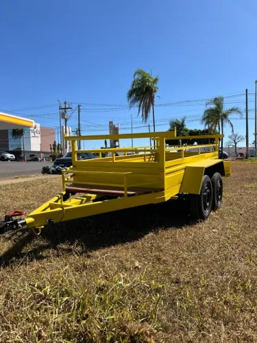 Carretinha 2.50 x 1.20 Trucado - Reboque