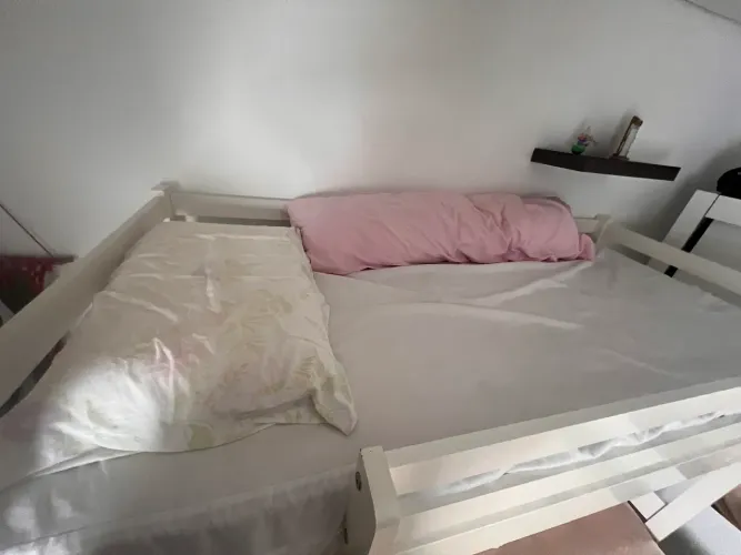 Cama solteiro tipo beliche