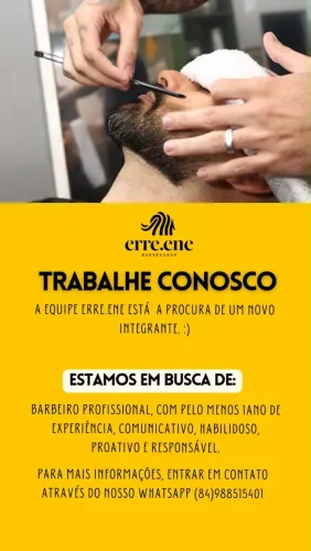 VAGA BARBEIRO PROFISSIONAL