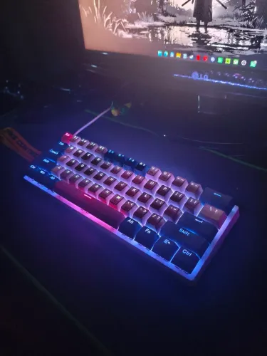 Teclado mecânico 60% machenike k500