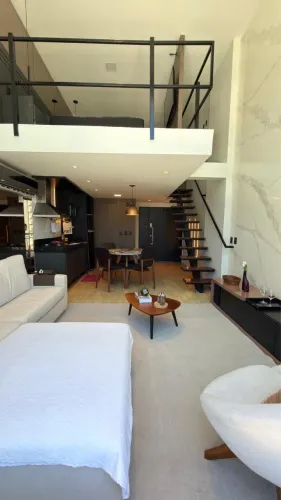 APTO MOBILIADO PARA LOCAÇÃO - LOFT PRAIA RESIDENCIAL