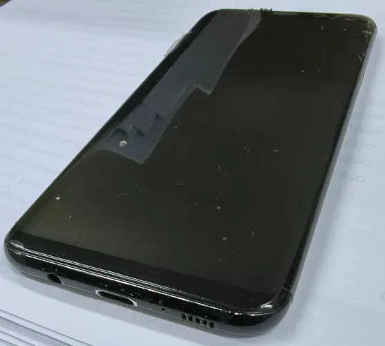 Samsung Galaxy S8 Plus 64GB Funcionando: Tela trincada