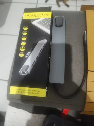 Hub USB Hdmi 8 em 1