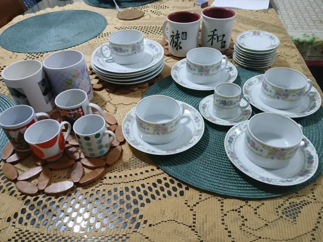 Variados ítens para cozinha.