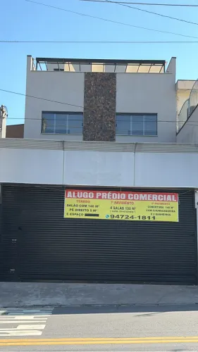 Prédio comercial 3 pavimentos ruas das Figueiras Santo André - Total ou parcial