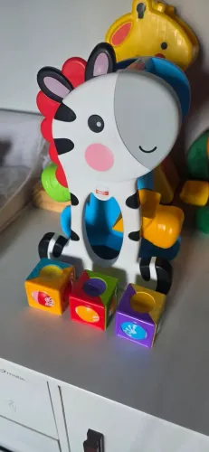 Zebra blocos surpresa Fisher Price