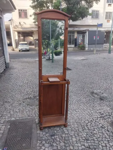 CHAPELEIRO EM MADEIRA ANTIGO 