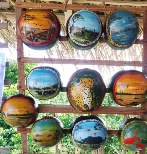 Cuias Pintadas decorativas