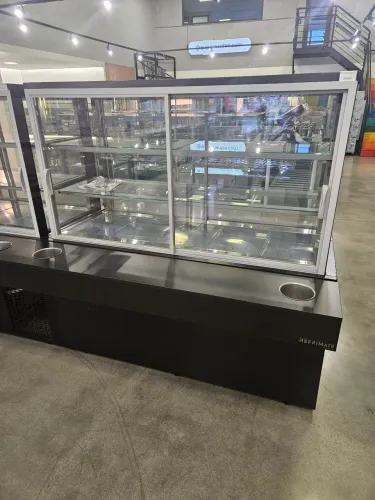 vitrine seca self service premium de 1,50m pronta entrega