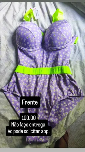 Vendo maiô novo plus size