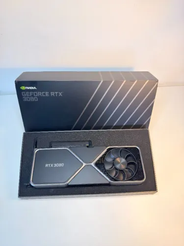 Placa de Video NVIDIA GeForce RTX 3080 Founders Edition 10GB, DDR6X, DLSS, 320bit UR0309