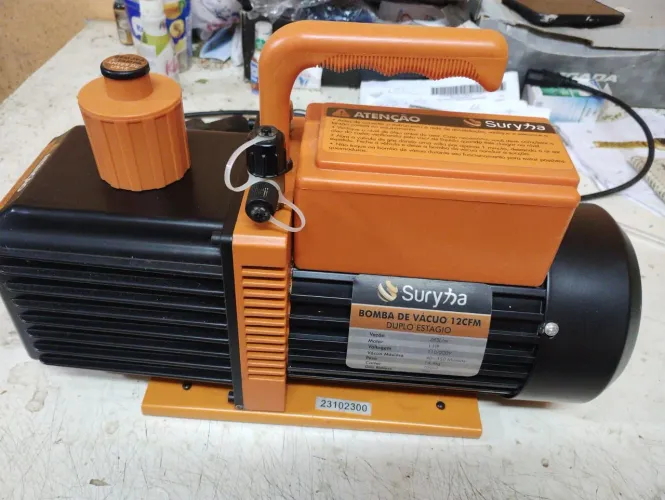 Bomba Vácuo 12CFM Duplo Estágio SRA-12CFM - Suryha