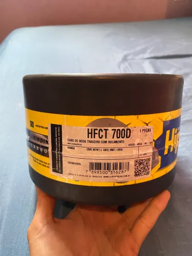 Cubo de Roda Traseiro com rolamento Honda Civic 2007 a 2016