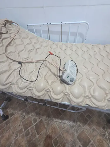 Cama hospitalar colchão pneumático cadeira banho