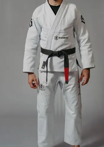 Kimono Suerte Branco Clássico 