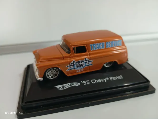 Rara Miniatura Chevy Panel '55 - Hotwheels - escala 1/87