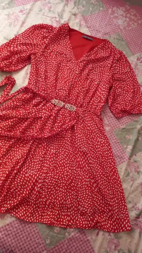 Vestido Versátil vermelho