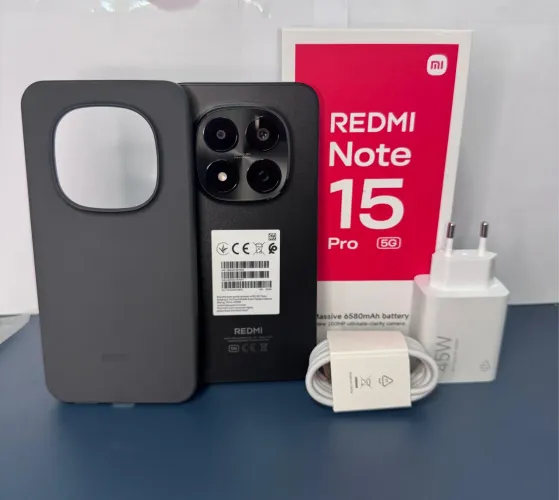 Redmi Note 15 Pro 5g 512gb, 8gb Preto Lacrado Entregamos Grátis