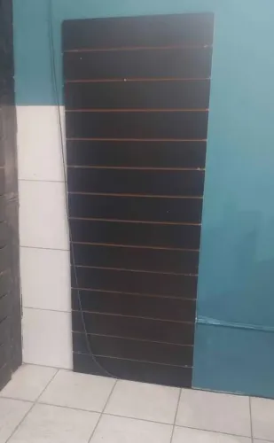 Painel Caneletado Preto