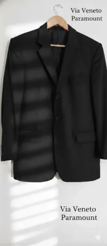 Blazer Via Veneto preto