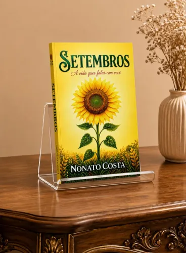 Livro Setembros. Adquira seu exemplar e seja impactado com está obra de valorização à vida