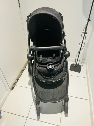 Carrinho Maxi-Cosi Preto Mescla - Até 15kg