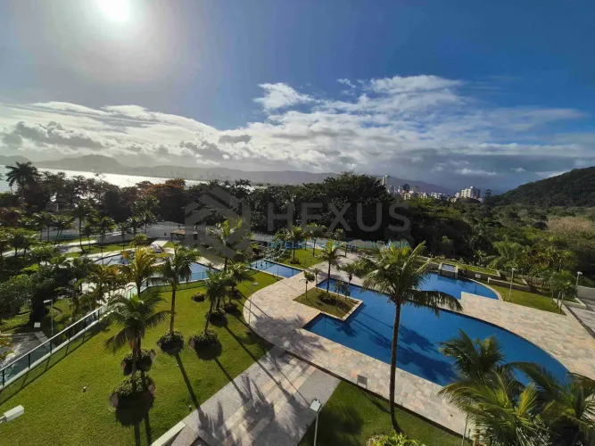 Apartamento frente mar com lazer de clube varanda gourmet e vaga náutica na Praia da Ensea