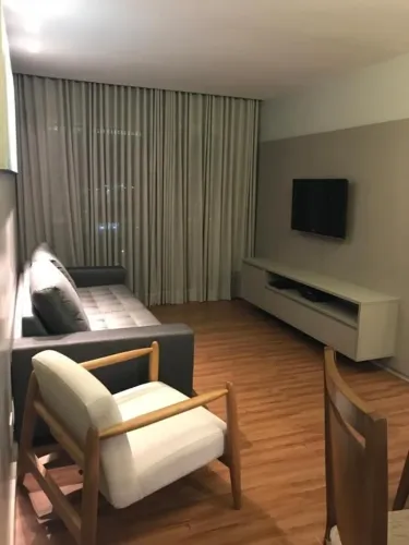 Aluga-se Apartamento Mobiliado no JTR - Torre China | 84 m² | 2 Quartos e 2 Vagas