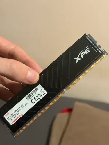 Memória DDR4 XPG GAMMIX D35, 16GB, 3200MHz, Black, AX4U320016G16A-SBKD35