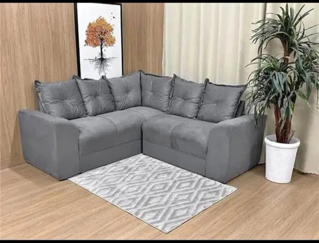 SOFA CANTO PETROLINA PEÇA UNICA