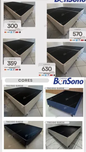Base solteiro casal queen king bonsono