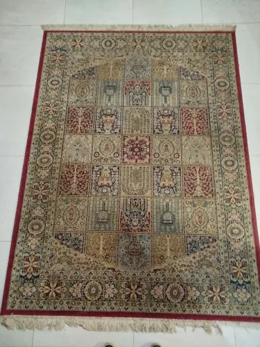 Tapete Persa Original Legítimo 2,10 * 1,60 m - Feito à Mão (Impecável)