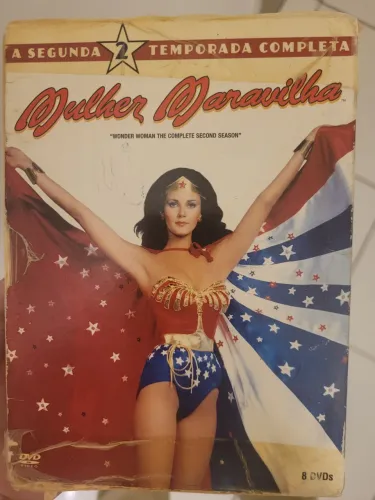 Box DVD Mulher-Maravilha - 2ª Temporada Completa (Lynda Carter) - Original