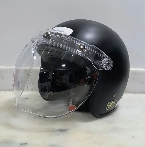 Capacete Custom Urban Helmet Tracer (Viseira Bolha)Aberto Tamanho 56/58 - Em Ótimo Estado