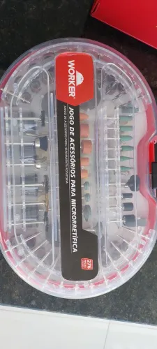 Jogo de acessórios para microrretífica 276 peças Worker