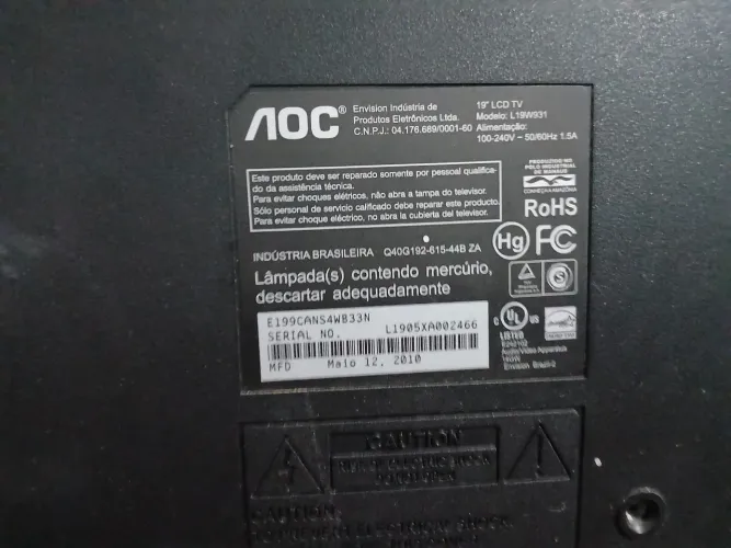 Tv 19 polegadas
